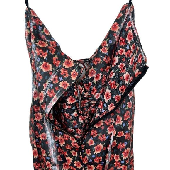 Rumer The Label x Revolve Soraya Halter Neck Ruched Front Shimmer Maxi Dress - Picture 7 of 11